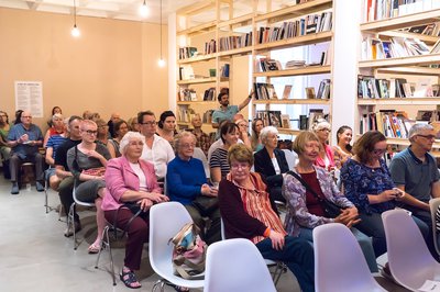 Audience at Arnolfini event